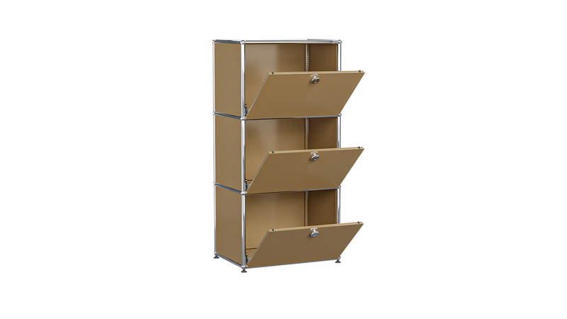USM Haller Sideboard individualisierbar in Breite 50 cm x Tiefe 35 cm