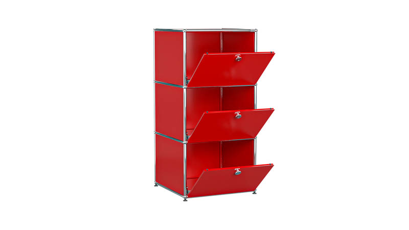 USM Haller Sideboard individualisierbar in Breite 50 cm x Tiefe 50 cm