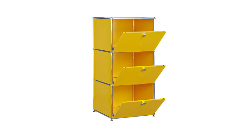 USM Haller Sideboard individualisierbar in Breite 50 cm x Tiefe 50 cm