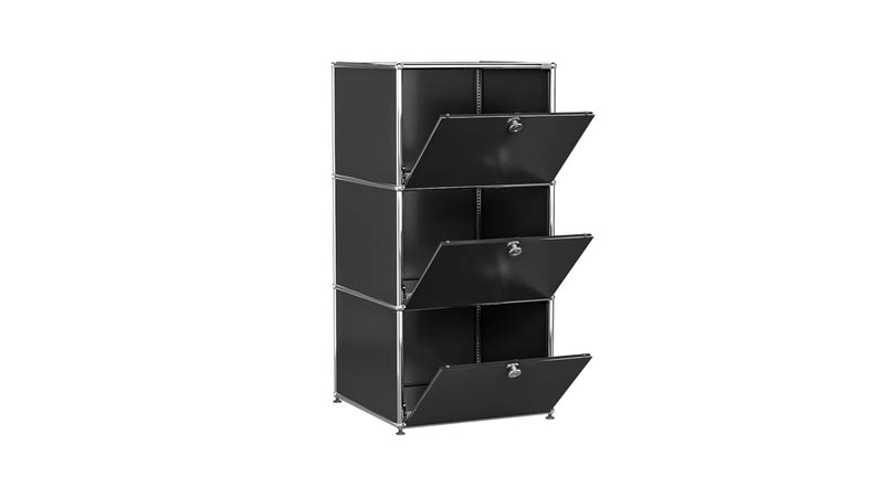 USM Haller Sideboard individualisierbar in Breite 50 cm x Tiefe 50 cm