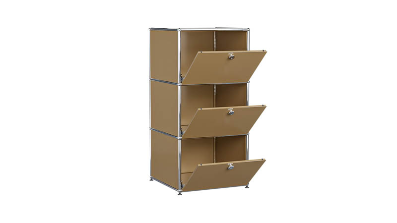 USM Haller Sideboard individualisierbar in Breite 50 cm x Tiefe 50 cm
