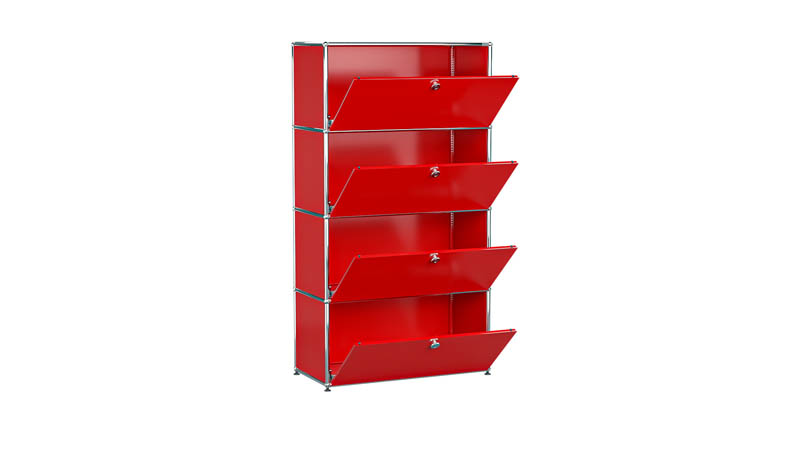 USM Haller Regal individualisierbar in Breite 75 cm x Tiefe 35 cm