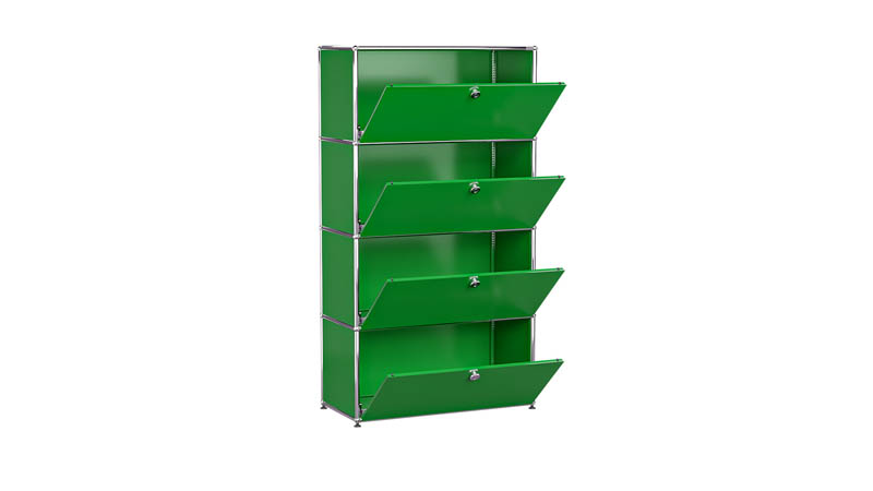 USM Haller Regal individualisierbar in Breite 75 cm x Tiefe 35 cm