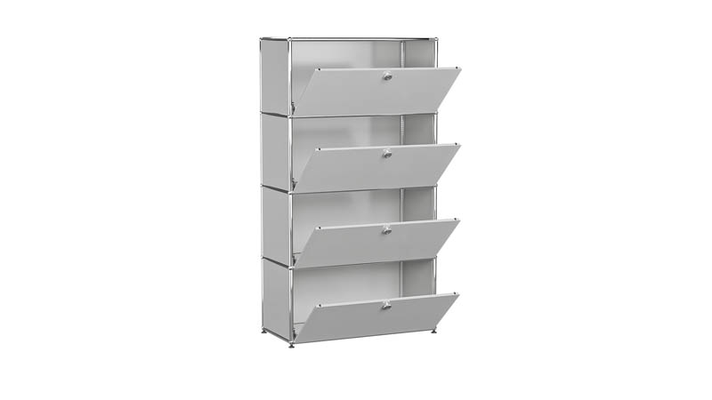 USM Haller Regal individualisierbar in Breite 75 cm x Tiefe 35 cm