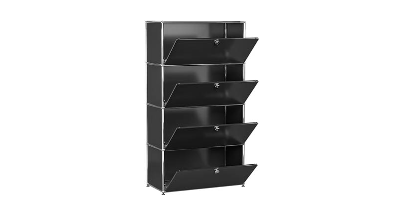 USM Haller Regal individualisierbar in Breite 75 cm x Tiefe 35 cm