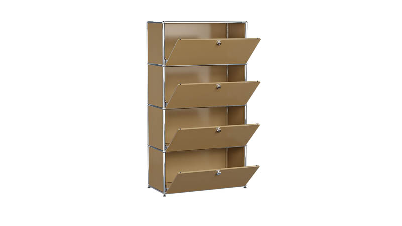 USM Haller Regal individualisierbar in Breite 75 cm x Tiefe 35 cm
