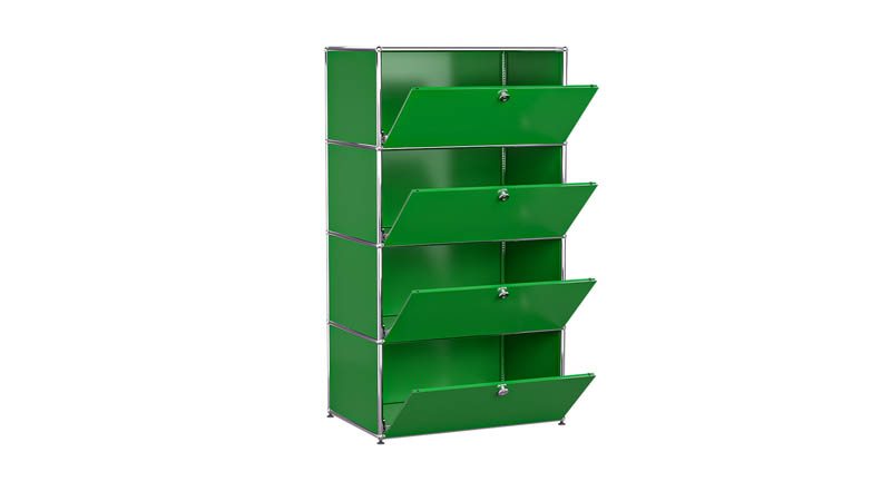USM Haller Regal individualisierbar in Breite 75 cm x  Tiefe 50 cm