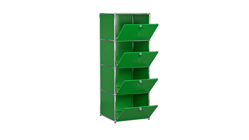 USM Haller Regal individualisierbar in Breite 50 cm x Tiefe 50 cm
