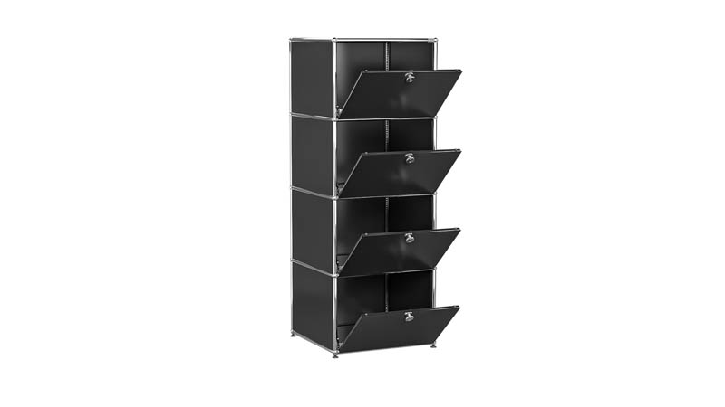 USM Haller Regal individualisierbar in Breite 50 cm x Tiefe 50 cm