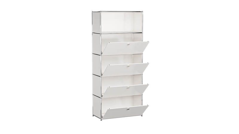 USM Haller Regal individualisierbar in Breite 75 cm x Tiefe 35 cm