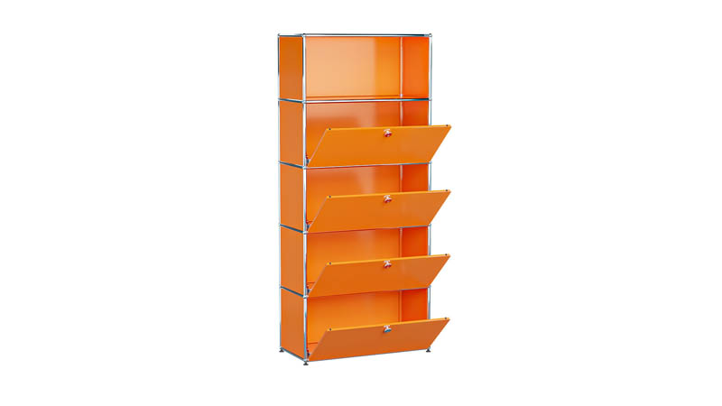 USM Haller Regal individualisierbar in Breite 75 cm x Tiefe 35 cm