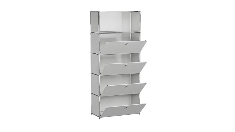 USM Haller Regal individualisierbar in Breite 75 cm x Tiefe 35 cm