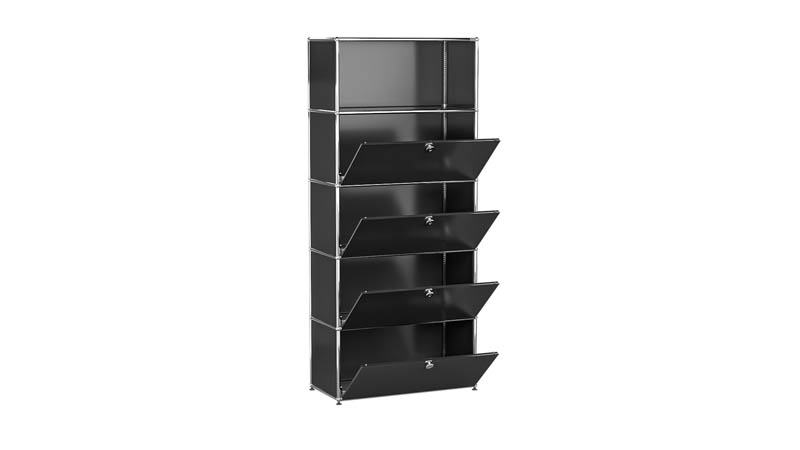 USM Haller Regal individualisierbar in Breite 75 cm x Tiefe 35 cm