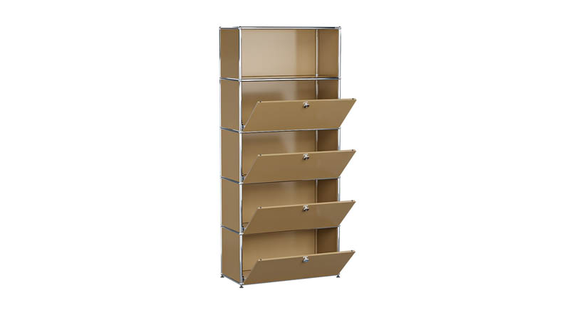 USM Haller Regal individualisierbar in Breite 75 cm x Tiefe 35 cm