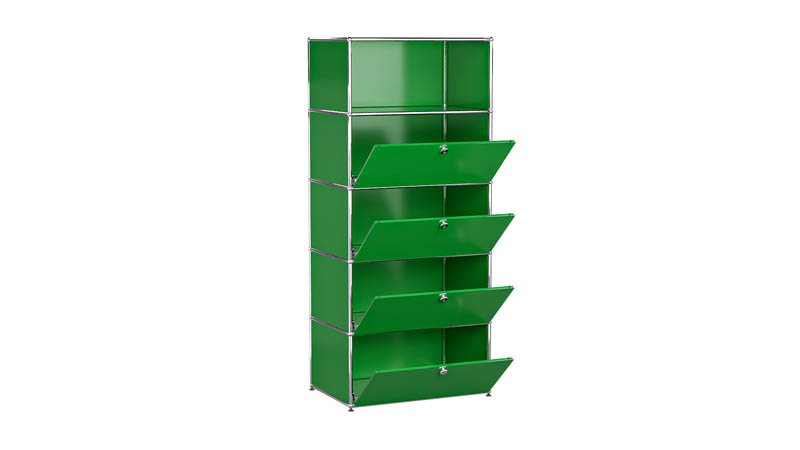 USM Haller Regal individualisierbar in Breite 75 cm x Tiefe 50 cm