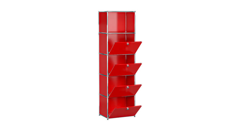 USM Haller Regal individualisierbar in Breite 50 cm x Tiefe 35 cm