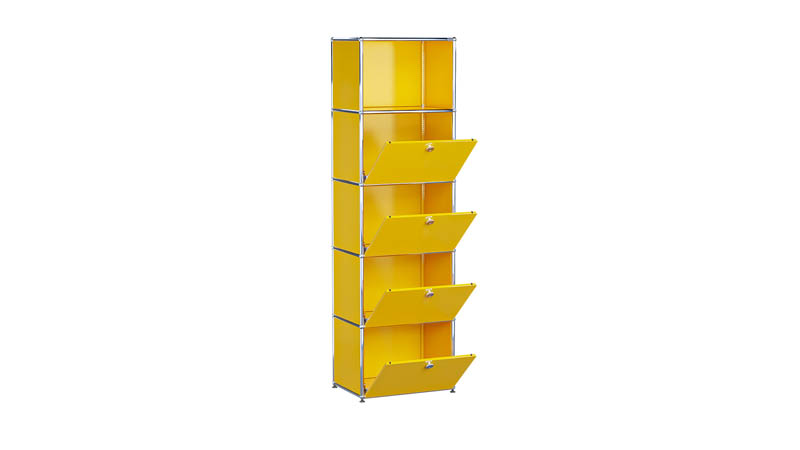 USM Haller Regal individualisierbar in Breite 50 cm x Tiefe 35 cm