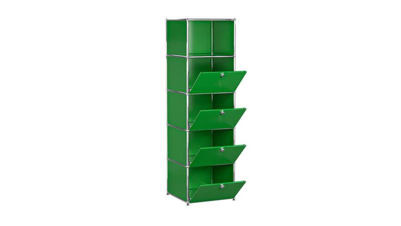 USM Haller Regal individualisierbar in Breite 50 cm x Tiefe 50 cm