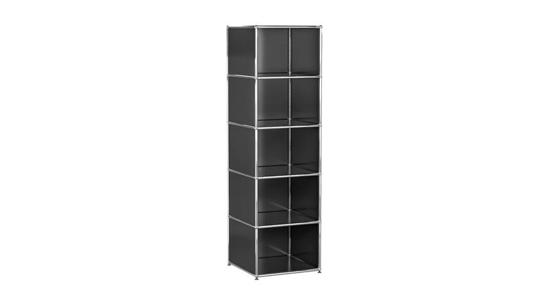 USM Haller Regal frei konfigurierbar in Breite 50 cm x Tiefe 50 cm