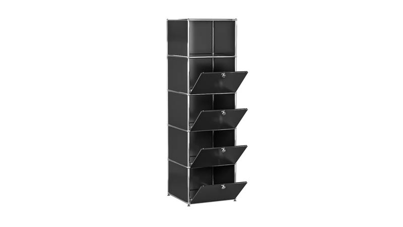 USM Haller Regal individualisierbar in Breite 50 cm x Tiefe 50 cm