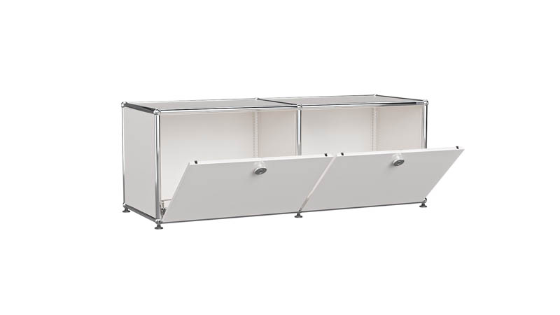 USM Haller Lowboard individualisierbar in Breite 100 cm x Tiefe 35 cm