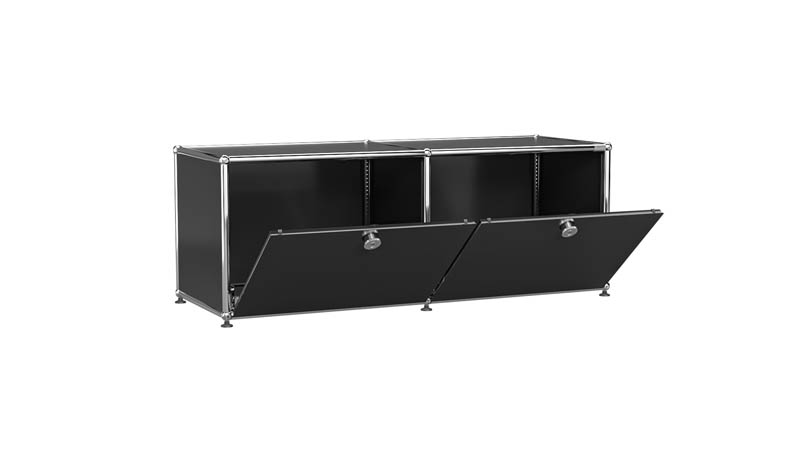 USM Haller Lowboard individualisierbar in Breite 100 cm x Tiefe 35 cm