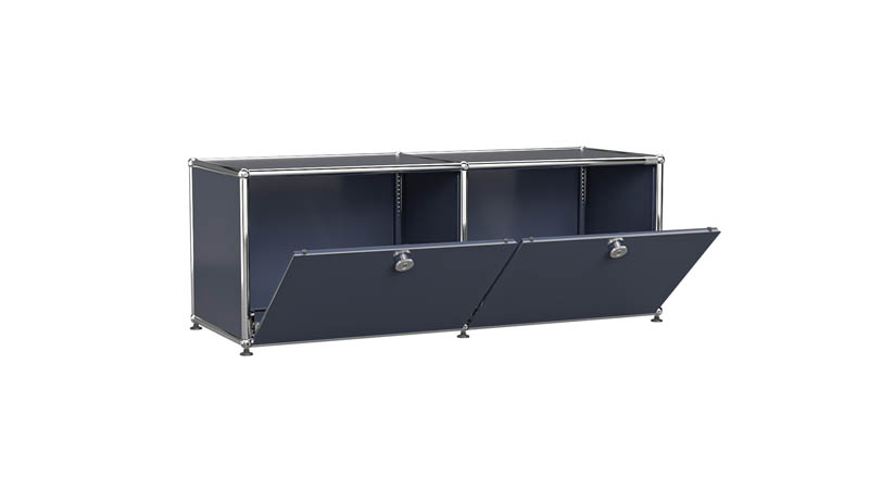 USM Haller Lowboard individualisierbar in Breite 100 cm x Tiefe 35 cm