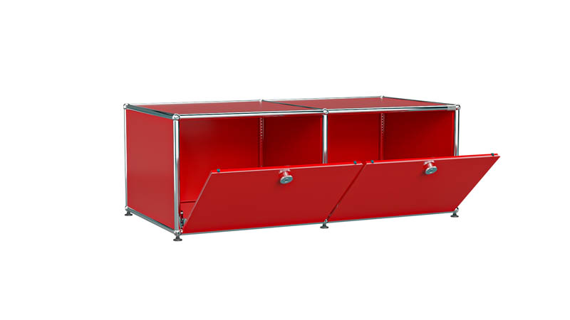 USM Haller Lowboard individualisierbar in Breite 100 cm x Tiefe 50 cm