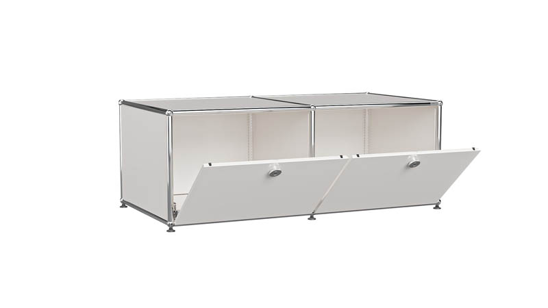 USM Haller Lowboard individualisierbar in Breite 100 cm x Tiefe 50 cm