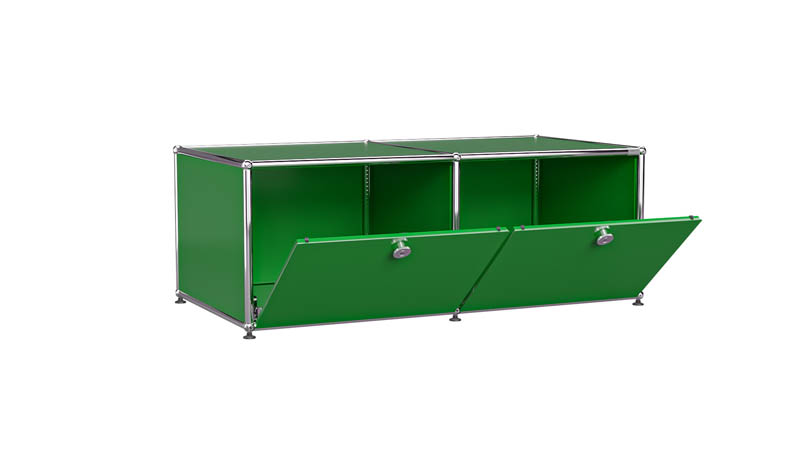 USM Haller Lowboard individualisierbar in Breite 100 cm x Tiefe 50 cm