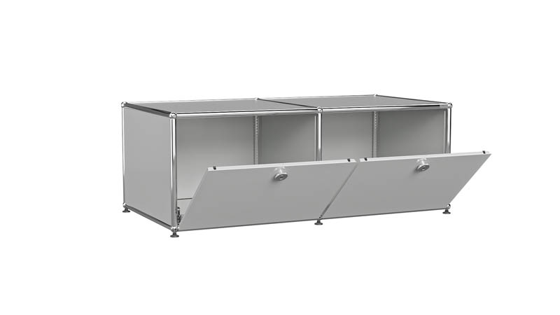 USM Haller Lowboard individualisierbar in Breite 100 cm x Tiefe 50 cm