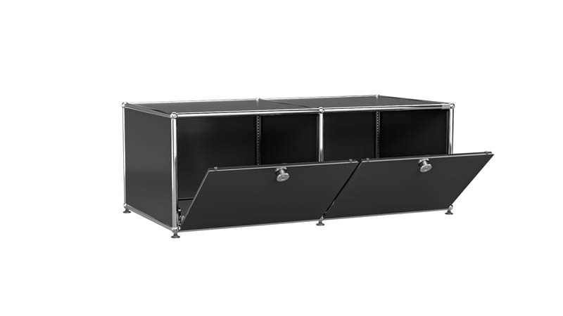 USM Haller Lowboard individualisierbar in Breite 100 cm x Tiefe 50 cm