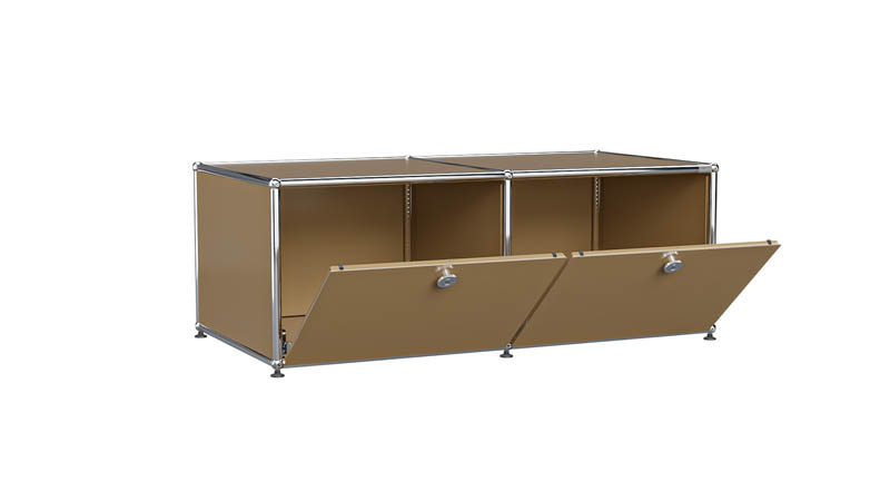 USM Haller Lowboard individualisierbar in Breite 100 cm x Tiefe 50 cm