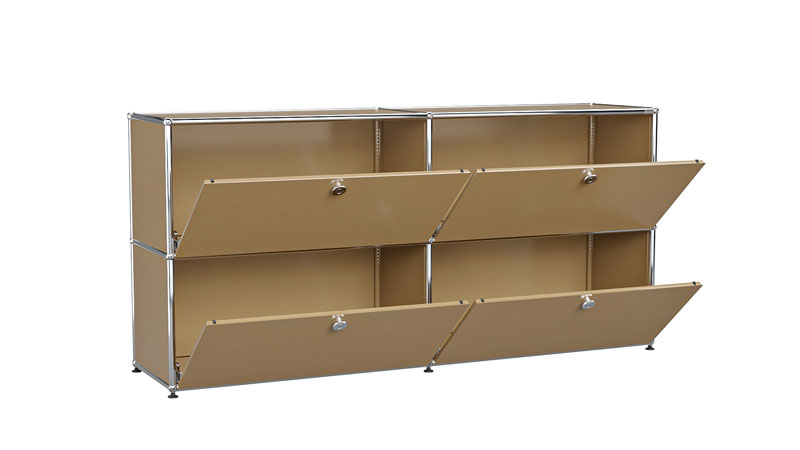 USM Haller Sideboard individualisierbar in Breite 150 cm x Tiefe 35 cm