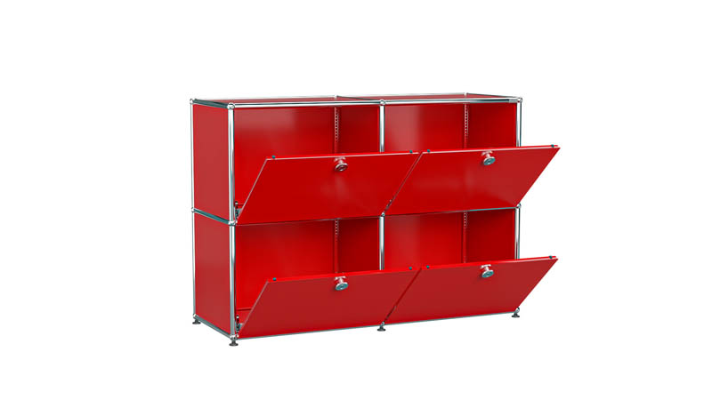 USM Haller Sideboard individualisierbar in Breite 100 cm x Tiefe 35 cm