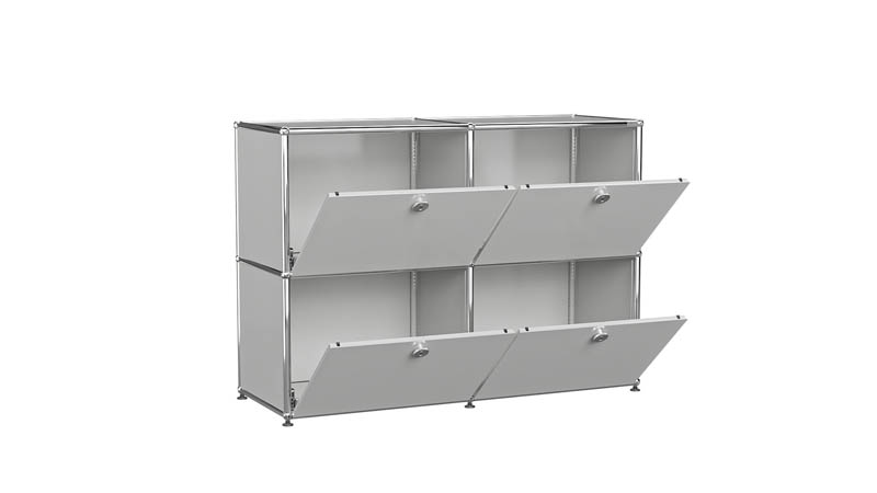 USM Haller Sideboard individualisierbar in Breite 100 cm x Tiefe 35 cm