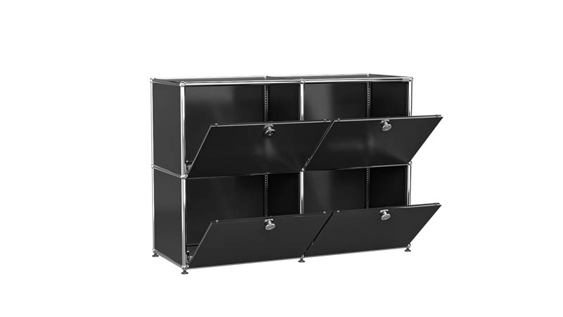 USM Haller Sideboard individualisierbar in Breite 100 cm x Tiefe 35 cm