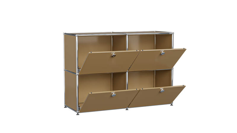 USM Haller Sideboard individualisierbar in Breite 100 cm x Tiefe 35 cm