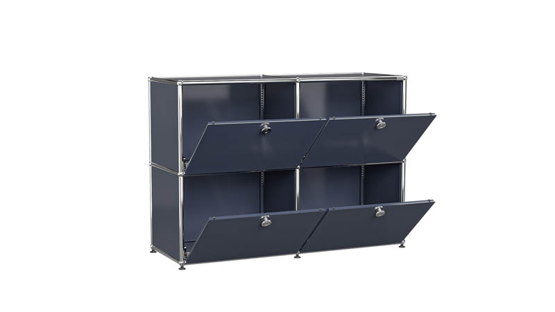 USM Haller Sideboard individualisierbar in Breite 100 cm x Tiefe 35 cm
