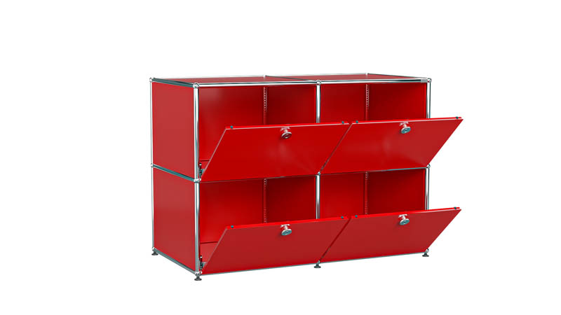 USM Haller Sideboard individualisierbar in Breite 100 cm x Tiefe 50 cm