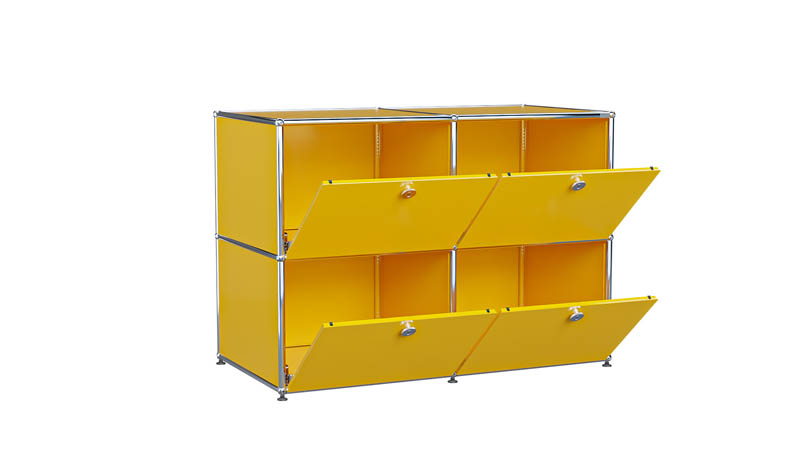 USM Haller Sideboard individualisierbar in Breite 100 cm x Tiefe 50 cm