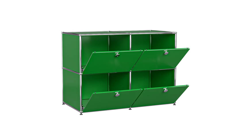 USM Haller Sideboard individualisierbar in Breite 100 cm x Tiefe 50 cm
