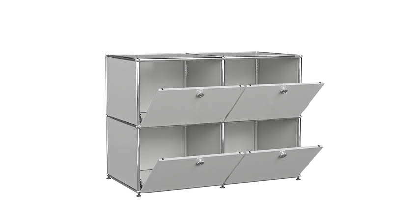 USM Haller Sideboard individualisierbar in Breite 100 cm x Tiefe 50 cm