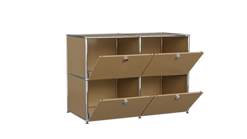 USM Haller Sideboard individualisierbar in Breite 100 cm x Tiefe 50 cm