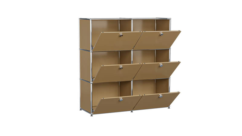 USM Haller Sideboard individualisierbar in Breite 100 cm x Tiefe 35 cm
