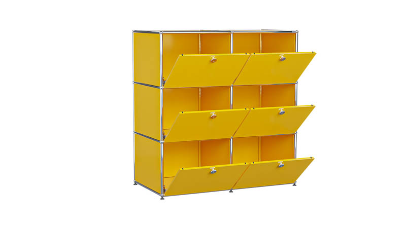 USM Haller Sideboard individualisierbar in Breite 100 cm x Tiefe 50 cm