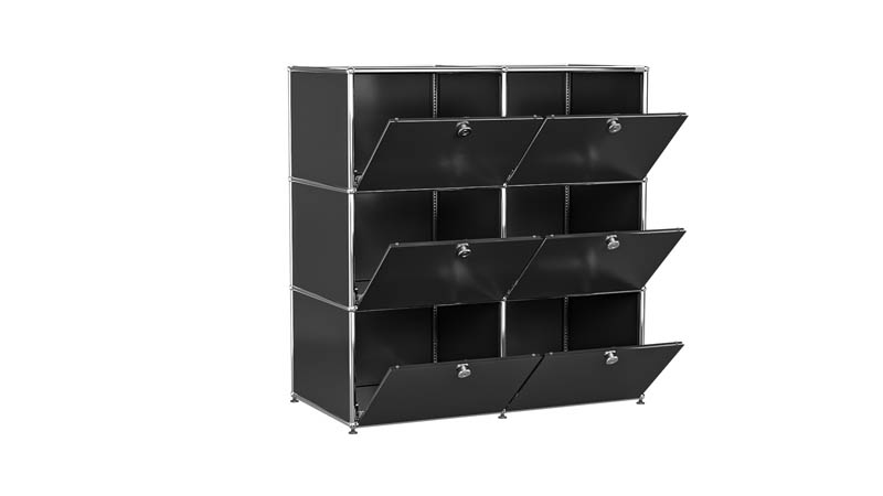 USM Haller Sideboard individualisierbar in Breite 100 cm x Tiefe 50 cm
