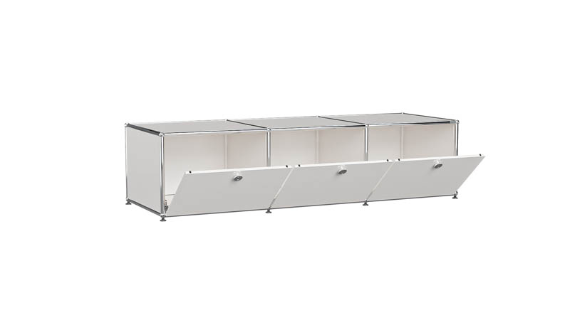 USM Haller Lowboard individualisierbar in Breite 150 cm x Tiefe 50 cm