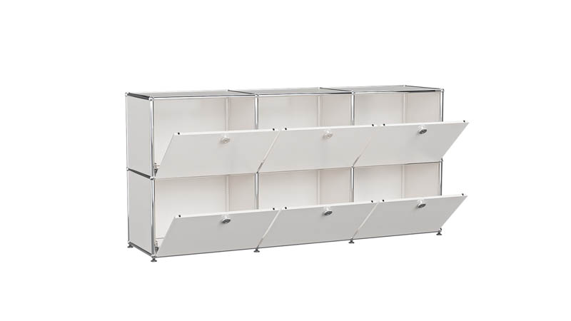 USM Haller Sideboard individualisierbar in  Breite 150 cm x Tiefe 35 cm