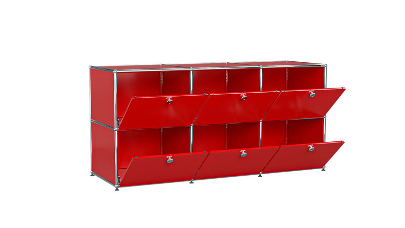 USM Haller Sideboard individualisierbar in Breite 150 cm x Tiefe 50 cm